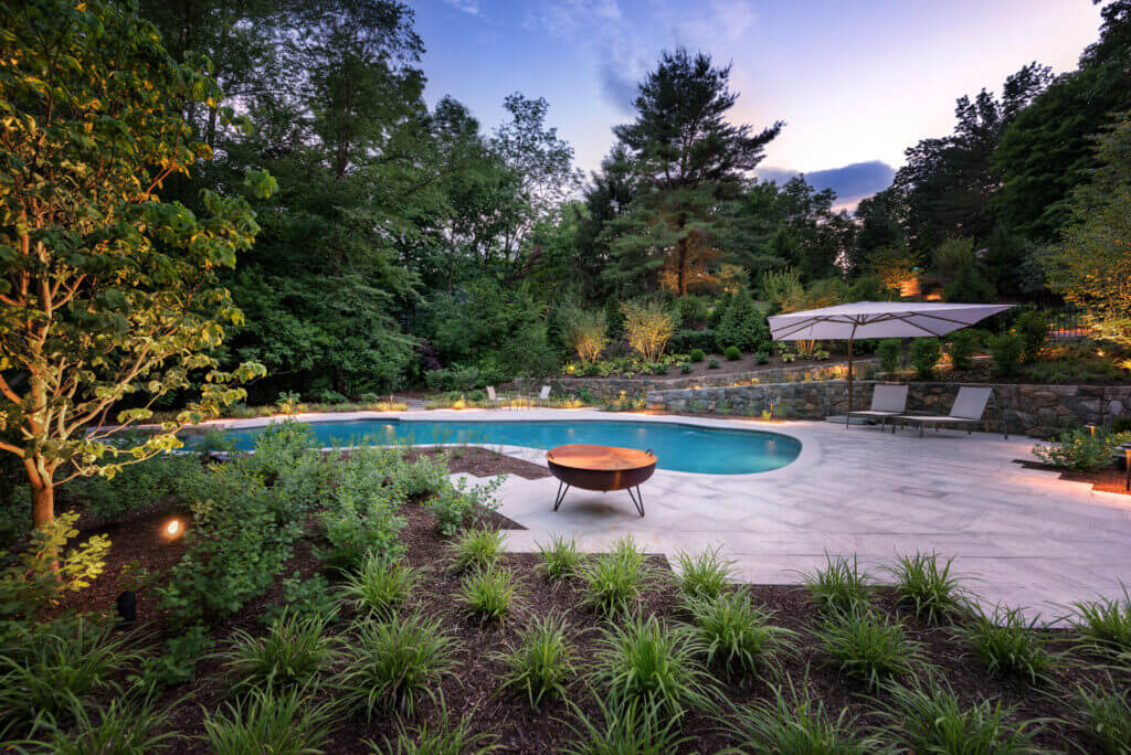 A pool design by Landbox Landscape Architecture Studio